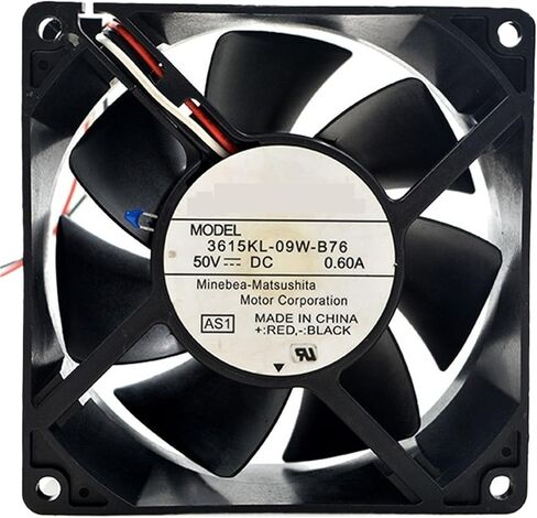 for 3615KL-09W-B76 50V 0.60A 30W 8200RPM 9cm 9238 92x92x38mm High Air Volume Server Frequency Converter Cooling Fan in Saudi Arabia