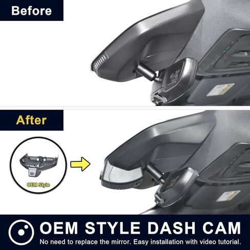 4K Front & 2K Rear 2 Channel HDR Dash Cam, Dual STARVIS 2 IMX678 IMX675, for Cadillac Escalade/Escalade ESV 2015-2020(Model B), 5GHz WiFi, GPS, 128GB Card in Kuwait