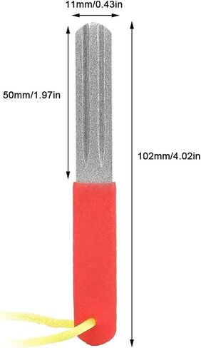 2Pcs Fishing Hook Sharpener, Restore Hook Sharpness Quickly and Easily, Easy to Carry Fish Hook File in Saudi Arabia