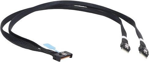 Yunseity كابل PCIe مزدوج مستقيم لـ 32GT / s، كابل مزدوج 38Pin مرن للخوادم وأنظمة التخزين ومراكز البيانات ونقل البيانات لمسافات طويلة 60 سم in Saudi Arabia