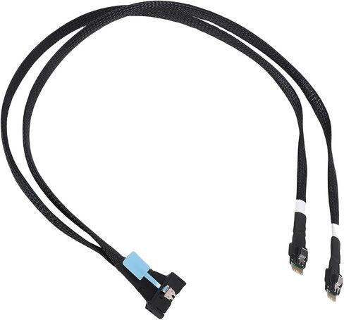 Yunseity كابل PCIe مزدوج مستقيم لـ 32GT / s، كابل مزدوج 38Pin مرن للخوادم وأنظمة التخزين ومراكز البيانات ونقل البيانات لمسافات طويلة 60 سم in Saudi Arabia