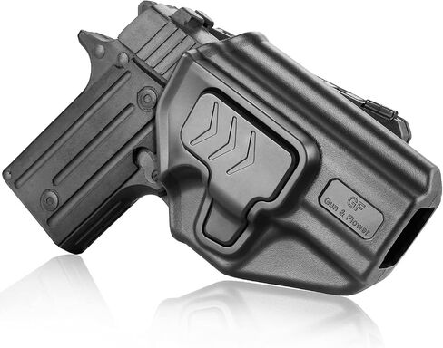 OWB Paddle Holster Compatible with Sig Sauer P226, P238, P365, P365 SAS, Smith & Wesson Bodyguard 380/380 with Red Laser, Outside Waistband Carry, Index Finger Release/Adjustable Cant, Right Hand in Kuwait