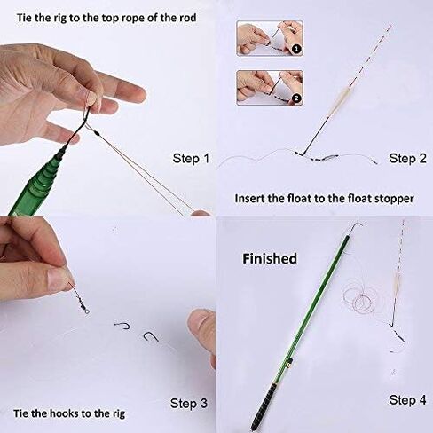 Goture//Telescopic Tenkara Fishing Rod Kit//Ultralight Travel Fishing Rod,Portable Collapsible Bass Crappie Rod, Carbon Fiber Inshore Stream Trout Pole 10 12 15 18 21 24 Free Tip Set(Top 3 Segment) in Saudi Arabia