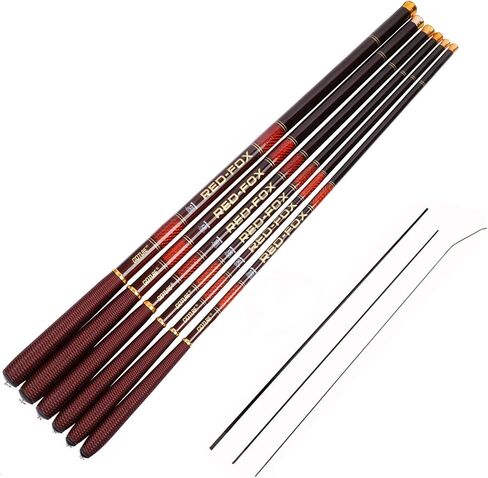 Goture//Telescopic Tenkara Fishing Rod Kit//Ultralight Travel Fishing Rod,Portable Collapsible Bass Crappie Rod, Carbon Fiber Inshore Stream Trout Pole 10 12 15 18 21 24 Free Tip Set(Top 3 Segment) in Saudi Arabia