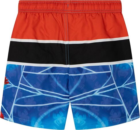 Marvel Spider-Man Toddler Boys Swim Trunks Bathing Suit Gray/Blue 4T in Kuwait