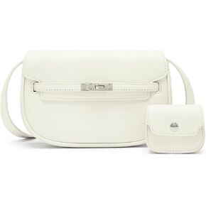 محفظة CLUCI Crossbody للنساء متعددة الجيوب حقيبة جلدية نباتية صغيرة حقائب كتف صيفية للسفر مصممة للسيدات عتيقة in Kuwait