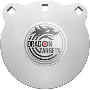 أهداف Dragon AR500 الفولاذية - سمكها 3/8 بوصة أو 1/2 بوصة، وأحجامها من 12 بوصة إلى 4 بوصة، أهداف غونغ مطلية للرماية، صنعت في الولايات المتحدة الأمريكية in Saudi Arabia