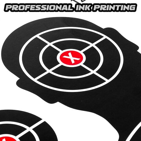 Highwild Shooting Range Silhouette Paper Target - 12X18 Inch - Indoor & Outdoor in Saudi Arabia