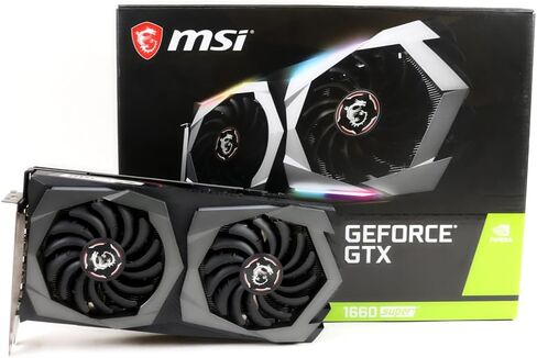 بطاقة رسومات MSI Gaming GeForce GTX 1660 Super 192-bit HDMI/DP 6GB GDRR6 HDCP تدعم DirectX 12 Dual Fan VR Ready OC Graphics (GTX 1660 Super Gaming X) (متجددة) in Saudi Arabia