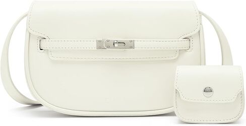 محفظة CLUCI Crossbody للنساء متعددة الجيوب حقيبة جلدية نباتية صغيرة حقائب كتف صيفية للسفر مصممة للسيدات عتيقة in Kuwait