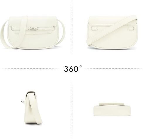 محفظة CLUCI Crossbody للنساء متعددة الجيوب حقيبة جلدية نباتية صغيرة حقائب كتف صيفية للسفر مصممة للسيدات عتيقة in Kuwait