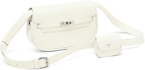 محفظة CLUCI Crossbody للنساء متعددة الجيوب حقيبة جلدية نباتية صغيرة حقائب كتف صيفية للسفر مصممة للسيدات عتيقة in Kuwait