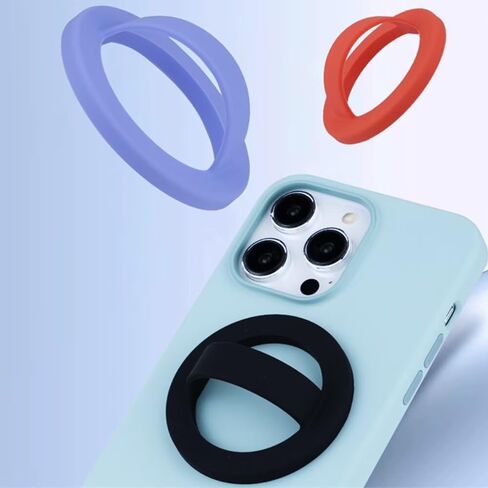 Magnetic Silicone Ring Grip Phone Holder, Loop Grip Phone Holder,Magnetic Phone Loop,Phone Grip in Saudi Arabia