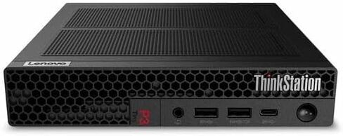 Lenovo ThinkStation P3 Gen 2 30K50022US Workstation - 1 x Intel Core Ultra 7 265 - vPro Technology - 32 GB - 512 GB SSD - Tiny - Black - Intel Q870 Chip - Windows 11 Pro - Intel Graphics - NVMe Contro in Saudi Arabia