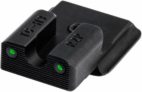 Truglo Tritium Pro Handgun Night Sights, Compatible with Ruger Handguns Compact Durable Glow-in-The-Dark Front & Rear Gun Sights with White Focus Lock Front Ring in Saudi Arabia