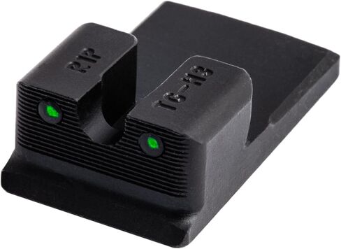 Truglo Tritium Pro Handgun Night Sights, Compatible with Ruger Handguns Compact Durable Glow-in-The-Dark Front & Rear Gun Sights with White Focus Lock Front Ring in Saudi Arabia