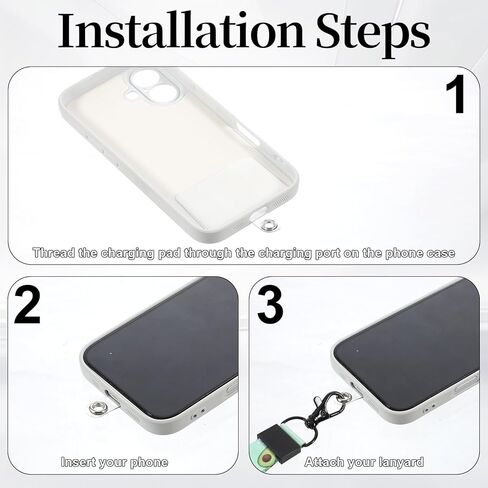 30 قطعة من شريط ربط الهاتف العالمي للهاتف، رقعة من البلاستيك للهواتف الذكية، مرفق سحري بدون لاصق لحافظة الهواتف المحمولة، سلسلة مفاتيح (أسود، شفاف) in Kuwait