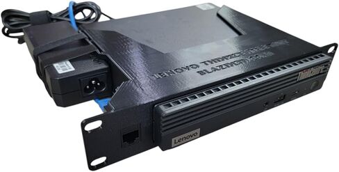حامل حامل Blazin3D مقاس 10 بوصة لجهاز Lenovo ThinkCentre Tiny PC، متوافق مع سلسلة M75q M90q M920q M720q M910q M710q M700 (أسود) in Saudi Arabia