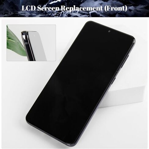 TFT لهاتف Samsung Galaxy S21 5G شاشة LCD بديلة لهاتف Samsung Galaxy S21 4G SM-G991B SM-G991U SM-G991N مجموعة قطع غيار رقمية تعمل باللمس SM-G9910 مع إطار (بدون بصمة) (أسود) in Kuwait