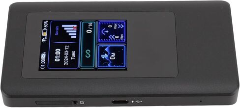 5G Portable Mobile Hotspot, 5G Mobile Hotspot Gigabit Dual Band Wireless Fidelity 6 WiFi 6 Support 16 Devices Travel Routers with 4400mAh Battery for Live Gaming Entertainment in Saudi Arabia