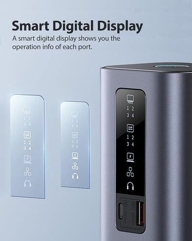محطة إرساء Baseus Spacemate (Win) 11 في 1 وشاحن Baseus Picogo 100W USB C in Kuwait