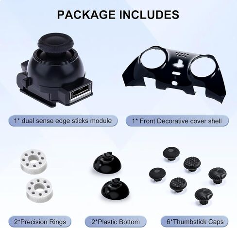 Treayes dualsense edge stick module replacement– dualsense edge replacement stick module Accessories kit for PlayStation DualSense Edge PS5 Pro Controller in Saudi Arabia