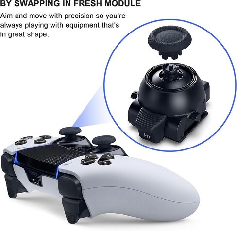 Treayes dualsense edge stick module replacement– dualsense edge replacement stick module Accessories kit for PlayStation DualSense Edge PS5 Pro Controller in Saudi Arabia