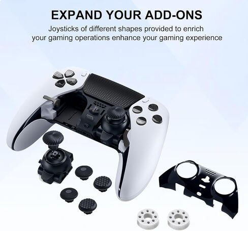 Treayes dualsense edge stick module replacement– dualsense edge replacement stick module Accessories kit for PlayStation DualSense Edge PS5 Pro Controller in Saudi Arabia