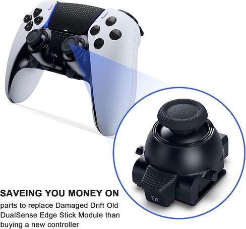 Treayes dualsense edge stick module replacement– dualsense edge replacement stick module Accessories kit for PlayStation DualSense Edge PS5 Pro Controller in Saudi Arabia