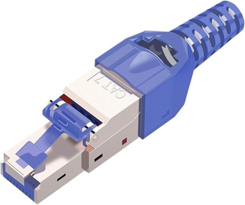 موصل RJ45 CAT8 Cat7 CAT6A RJ45 منتهي بسرعة 10 جيجابت في الثانية (قطعتان، ذهبي) in Saudi Arabia