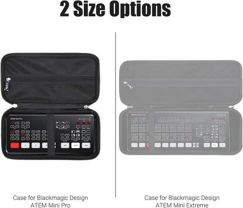 حافظة لجهاز Blackmagic Design ATEM Mini Extreme ISO HDMI Live Stream Switcher (SWATEMMINICEXTISO) - حقيبة تخزين واقية للسفر (لتصميم Blackmagic ATEM Mini Extreme) in Kuwait