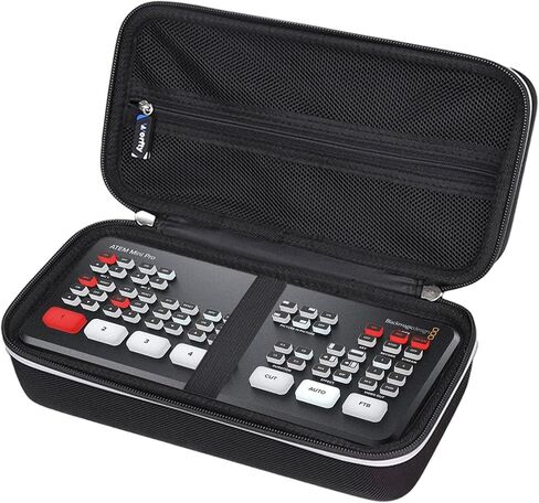 حافظة لجهاز Blackmagic Design ATEM Mini Extreme ISO HDMI Live Stream Switcher (SWATEMMINICEXTISO) - حقيبة تخزين واقية للسفر (لتصميم Blackmagic ATEM Mini Extreme) in Kuwait