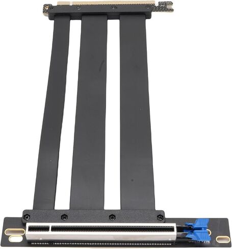 كابل موسع بطاقة الرسومات Dpofirs، قابل للطي 128 جيجا بايت PCIE 5.0 كابل Riser التوصيل والتشغيل ABS PCB لهيكل الكمبيوتر (20 سم) in Kuwait