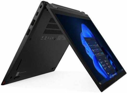 Lenovo ThinkPad L13 Gen 5 21LM0010US 13.3" Touchscreen Convertible 2 in 1 Notebook - WUXGA - Intel Core Ultra 5 125U - 16 GB - 256 GB SSD - English Keyboard - Black in Saudi Arabia