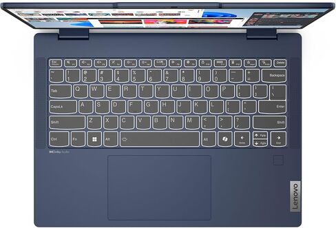 Lenovo IdeaPad 5 2 في 1 كمبيوتر محمول 14 بوصة WUXGA IPS شاشة لمس 6-Core AMD Ryzen 5 8645HS 16GB LPDDR5 512GB SSD Radeon 760M Graphics Wi-Fi 6 لوحة مفاتيح بإضاءة خلفية بصمة Win11 Home w/ONT 32GB USB in Saudi Arabia