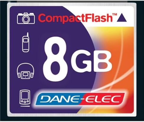 بطاقة ذاكرة الكاميرا الرقمية Exilim QV-2900UX من Casio، بطاقة ذاكرة CompactFlash سعة 8 جيجابايت in Kuwait