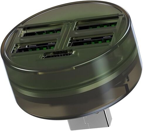 USB Splitter Cable 1 Male to 4 Female 1 Type C Female Extension Cord Connector Extender Hub Charger Adapter Versatile Charging Dock in Saudi Arabia