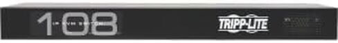 TRIPP LITE 8-Port Compact 1+1 User Rackmount Cat5 IP KVM Switch (B072-008-1-IP),Black in Saudi Arabia