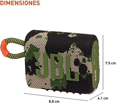 JBL Go 3 Portable Bluetooth Wireless Speaker, IP67 Waterproof and Dustproof Built-in Battery - Eco Green- Boomph's Comprehensive Ultimate Performance Cloth Solution for Your On-the-Go Sound Experience in Saudi Arabia