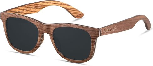 ANDWOOD Wood Sunglasses Polarized for Men Women Uv Protection Wooden Sun Glasses Bamboo Shades in Saudi Arabia