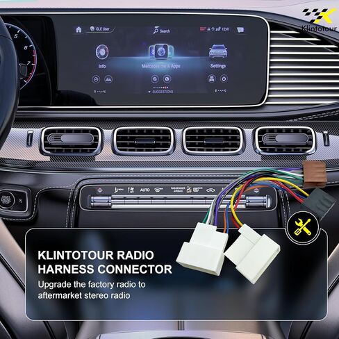 تسخير أسلاك راديو ما بعد البيع متوافق مع Hyundai 2012-2017/Kia 2010-2018، محول ستيريو سيارة ISO عالمي يناسب Accent Elantra Sonata Sorento Sportage in Kuwait