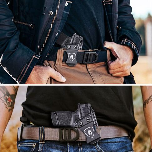 حافظة من ألياف الكربون WARRIORLAND IWB تناسب G17/19، G43/43X، G2C/G3C، G3، Hellcat، LC9، Security 9، LCP 2، LCP 380، Kimber Micro 9، Bodyguard 380، M&P 9mm، Shield 9mm، 9/380 Shield EZ، SD9VE، SCCY in Kuwait
