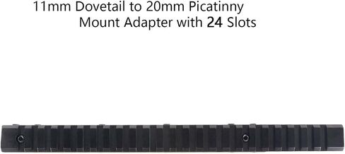Picatinny Rail Dovetail to Picatinny Adapter for 11mm to 20mm Converter Rail Mount, Lightweight Rail Mount for 1913 Rails in Saudi Arabia
