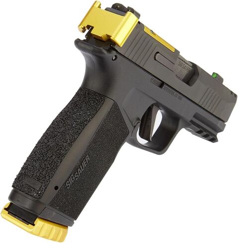 أحزمة خلفية من الألومنيوم عالية الأداء NDZ لـ Sig P365 X Macro، 3 أحجام بتصميمات منقوشة وإدراج قبضة حبيبية سوداء، مصنوعة في الولايات المتحدة الأمريكية، حزمة واحدة - اختر الحجم والنمط in Kuwait