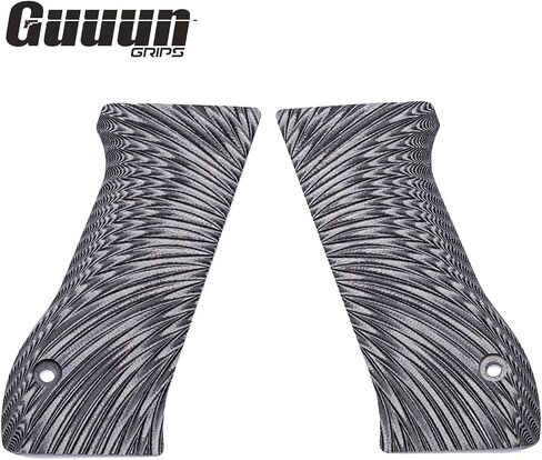 Guuun G10 Grips for Jericho 941 F9 Full Size OPS Starburst Texture - 5 Color Options in Saudi Arabia