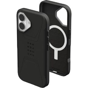 URBAN ARMOR GEAR UAG Designed for iPhone 17 Case Monarch Pro - Compatible with MagSafe Military Grade Protective Cover, Kevlar Black in Kuwait