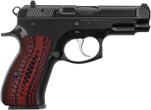 Cool Hand G10 Grips for CZ 75/85 Compact, CZ P-01, P100, C100, T100, PCR, CZ 75 D, Black Gun Grips Screws Included, Aggressive Snake Scale Texture, 1/4" Thin in Saudi Arabia