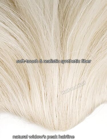Sally Wig Long Straight Wine Red Middle Part 23.6 Inch Sally Wigs for Women, Dark Red Heat Resistant Synthetic Hair with Hairnet for Halloween Costume Cosplay in Kuwait