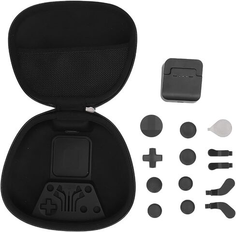 Pomya Replacement Game Controller Thumbsticks Component Pack Black for Elite Controller Series 2, Game Controller Component Pack with Carry Case Charging Dock 4 Paddles 2 D Pads in Saudi Arabia