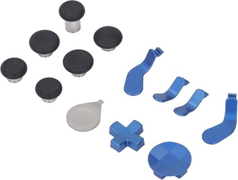 13 in 1Metal Thumbsticks for X Box One Elite Series 2 (Model 1797), Elite Series 2 Core Controllers, Thumbsticks Paddles Joysticks Replacement Parts, 2 Directional Keys & 1 Tool in Saudi Arabia